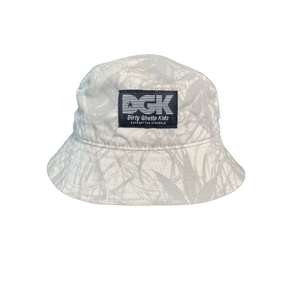 DGK Dirty Ghetto Kids Camo Hemp Cannabis Pot Bucket Style Fishing Cap Hat *read*